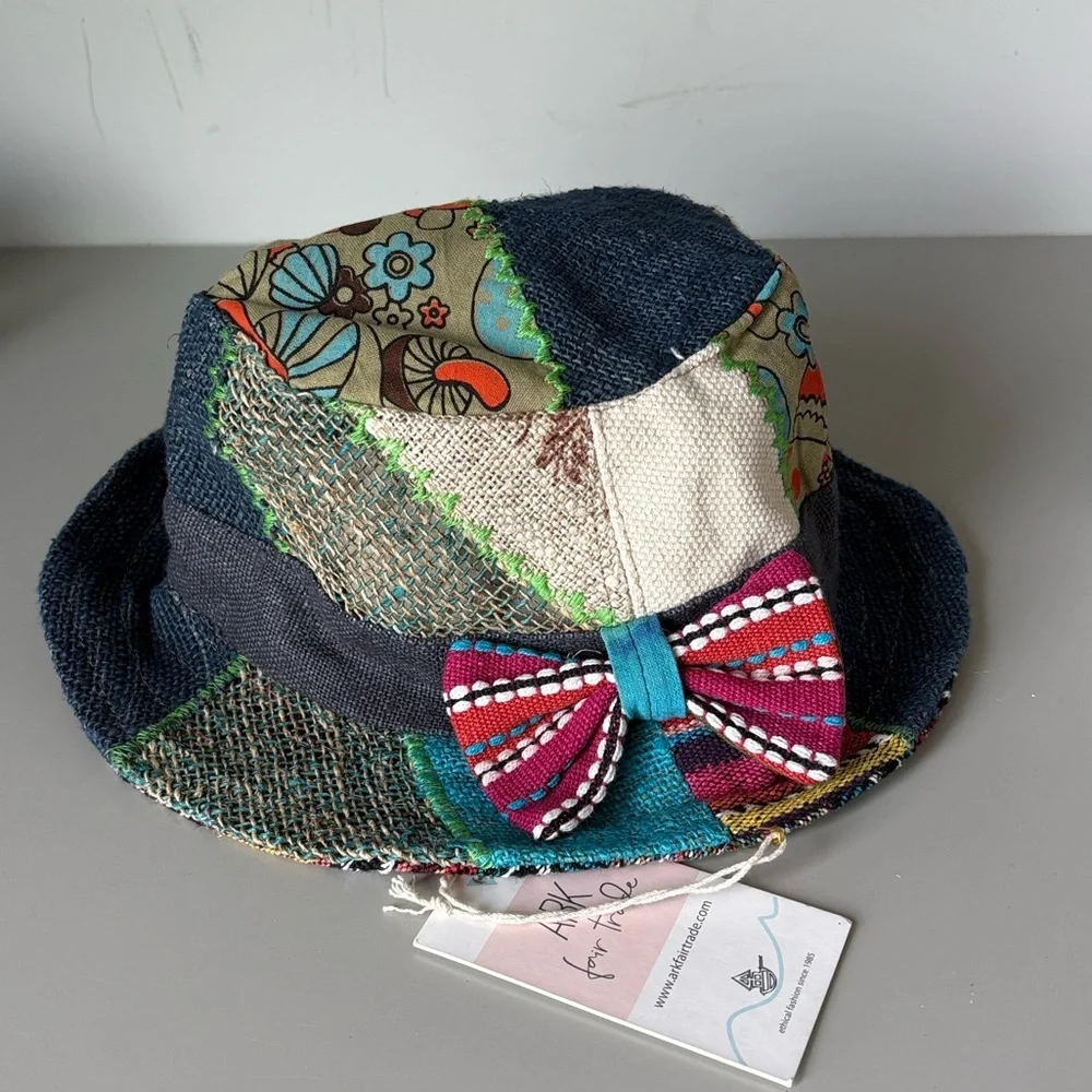 Ark Fair Trade Hemp Bucket Hat Lined NEW - Picture 7 of 7